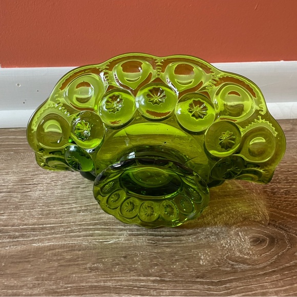 Vintage 1960’s L.E. Smith Glass Moon and Stars Banana Boat - Picture 9 of 15